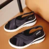 Sandalias en tejido acolchado para mujer Jena