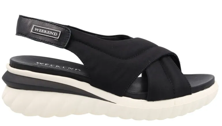 Sandalias en tejido acolchado para mujer Jena