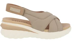Sandalias en tejido acolchado para mujer Jena