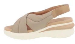 Sandalias en tejido acolchado para mujer Jena