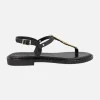 Sandalias griegas en color Negro estilo esclavas
