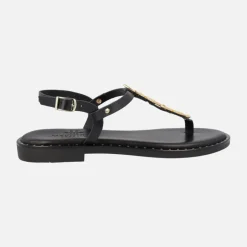 Sandalias griegas en color Negro estilo esclavas