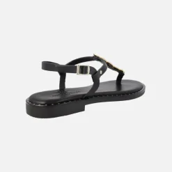 Sandalias griegas en color Negro estilo esclavas
