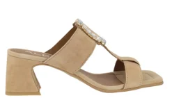 Sandalias joya Alpe Femme en ante beige