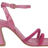 Sandalias Kate con tacón alto y pulsera al tobillo