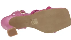 Sandalias Kate con tacón alto y pulsera al tobillo