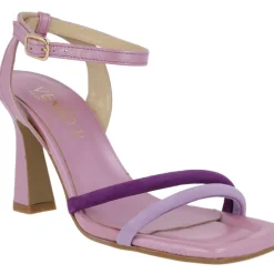 Sandalias Kate con tacón alto y pulsera al tobillo