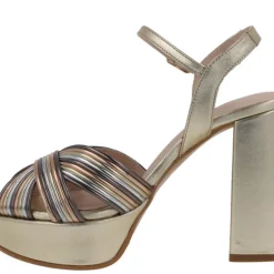 Sandalias multicolor con plataforma para mujer Titur