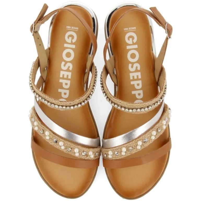 Sandalias multimaterial Baneins cuero