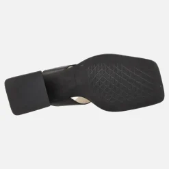 Sandalias negras de piel con velcros Alpe Dolly