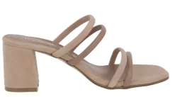 Sandalias Nolita de tiras combinadas y tacón ancho para mujer
