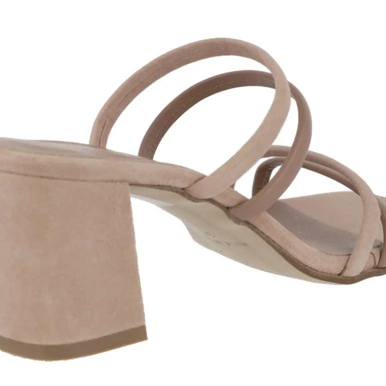 Sandalias Nolita de tiras combinadas y tacón ancho para mujer