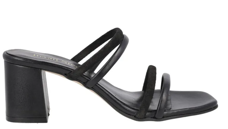 Sandalias Nolita de tiras combinadas y tacón ancho para mujer