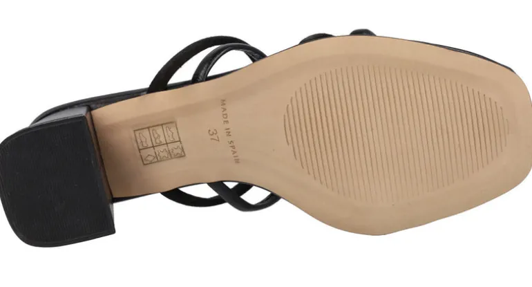 Sandalias Nolita de tiras combinadas y tacón ancho para mujer