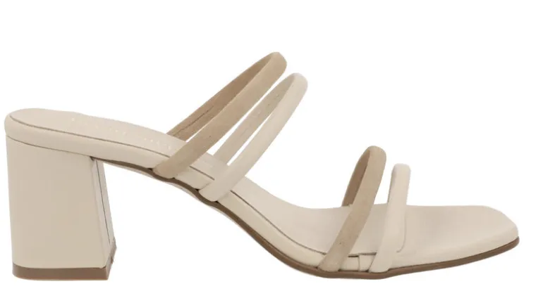 Sandalias Nolita de tiras combinadas y tacón ancho para mujer