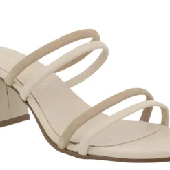 Sandalias Nolita de tiras combinadas y tacón ancho para mujer