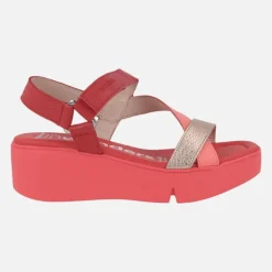 Sandalias Pandora con tiras combinadas y plataforma Extralight
