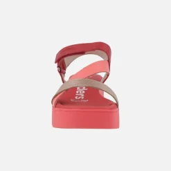 Sandalias Pandora con tiras combinadas y plataforma Extralight