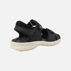 Sandalias para hombre Panama jack Sanders en napa grass negra