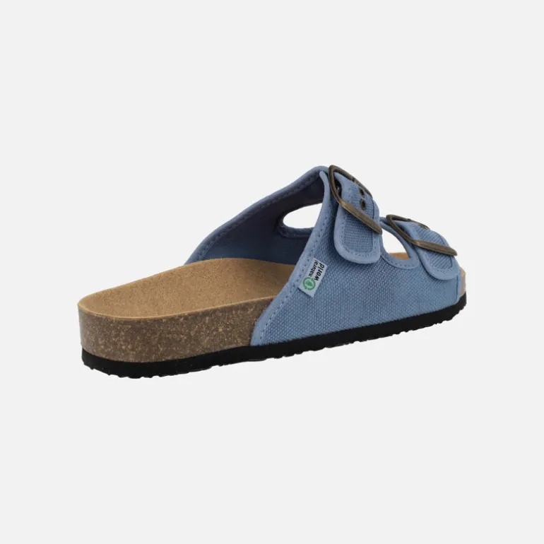 Sandalias para mujer Tropic en algodón orgánico con piso BIO