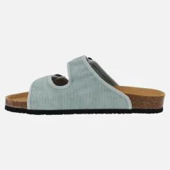 Sandalias para mujer Tropic en algodón orgánico con piso BIO