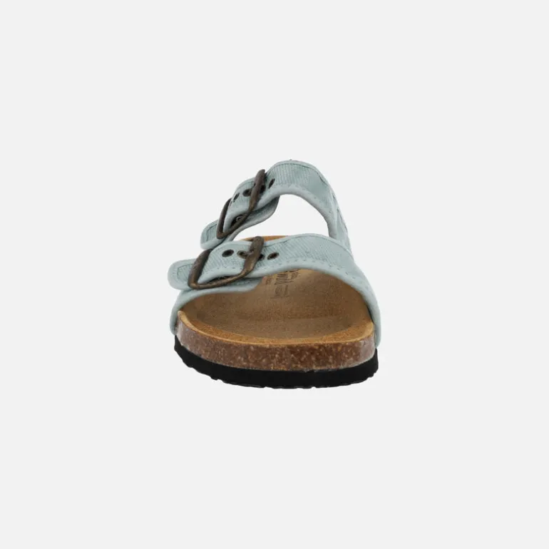 Sandalias para mujer Tropic en algodón orgánico con piso BIO