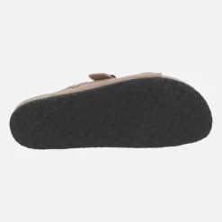 Sandalias para mujer Tropic en algodón orgánico con piso BIO