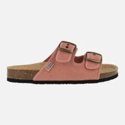 Sandalias para mujer Tropic en algodón orgánico con piso BIO