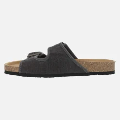 Sandalias para mujer Tropic en algodón orgánico con piso BIO