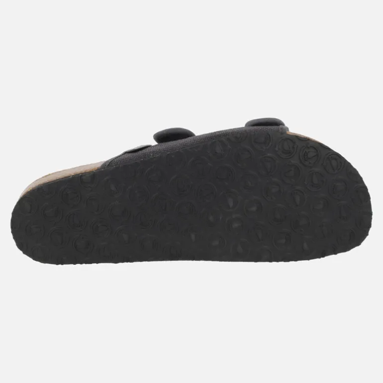 Sandalias para mujer Tropic en algodón orgánico con piso BIO