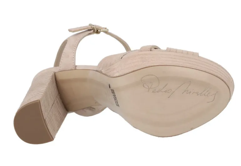 Sandalias Pedro Miralles Montefioralle con plataforma