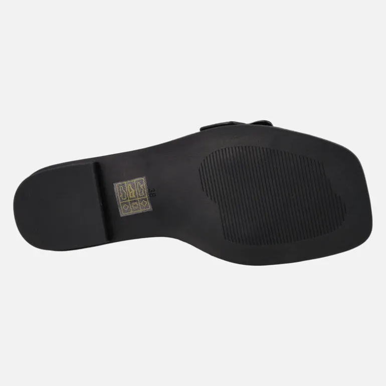 Sandalias planas con estampado leopardo Vibra