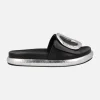 Sandalias planas con maxi hebilla Pascal