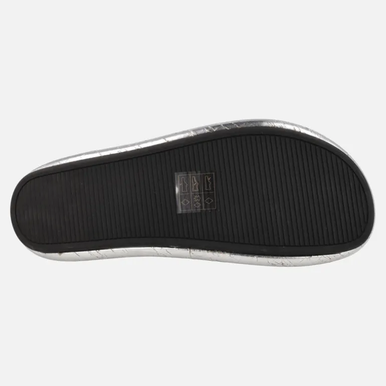 Sandalias planas con maxi hebilla Pascal