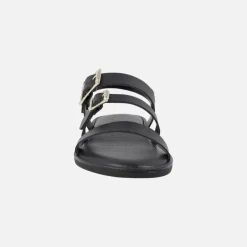 Sandalias planas de piel con hebillas Zorion