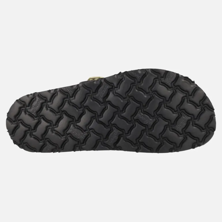 Sandalias planas de piel Bolus 254 con hebilla asimétrica