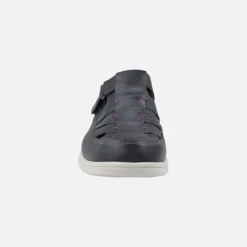 Sandalias semiabiertas para hombre con cierre de velcro Sumatra
