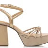 Sandalias Sindy con pala de nudo y plataforma
