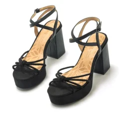 Sandalias Sindy con pala de nudo y plataforma
