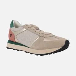 Sneakers combinados multi material estilo retro Rye