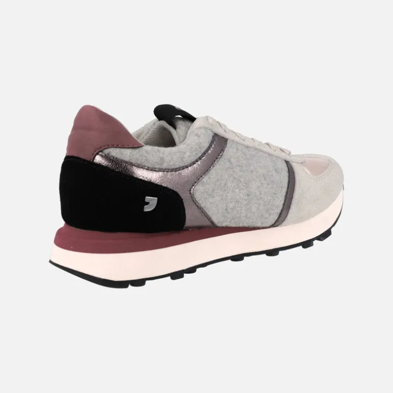 Sneakers combinados multi material estilo retro Rye
