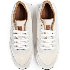 Sneakers Inés blanco multimaterial