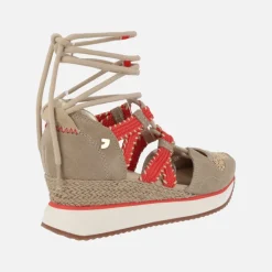 Zapatillas abiertas Griswold con cintas