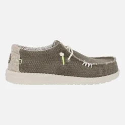 Zapatillas de algodón orgánico para hombre Wally Braided