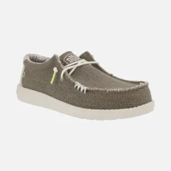 Zapatillas de algodón orgánico para hombre Wally Braided