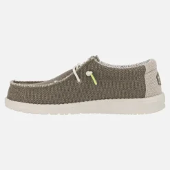 Zapatillas de algodón orgánico para hombre Wally Braided