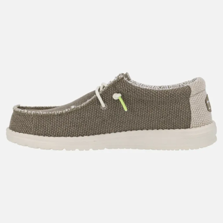 Zapatillas de algodón orgánico para hombre Wally Braided