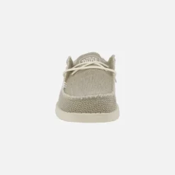 Zapatillas de algodón orgánico para hombre Wally Braided Off white