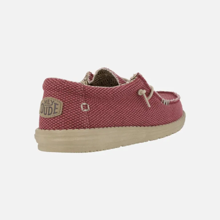 Zapatillas de algodón orgánico para hombre Wally Braided