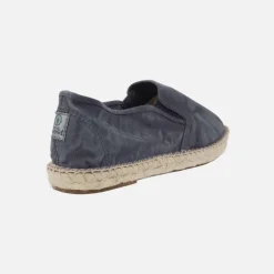 ZAPATILLAS DE ALGODÓN PARA HOMBRE CON PISO DE YUTE OLD CAPRI